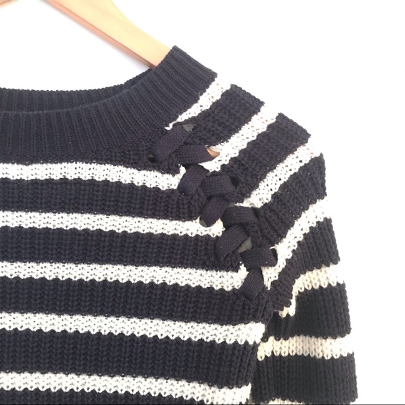Striped Knit Sweater NWOT - Picture 2 of 5